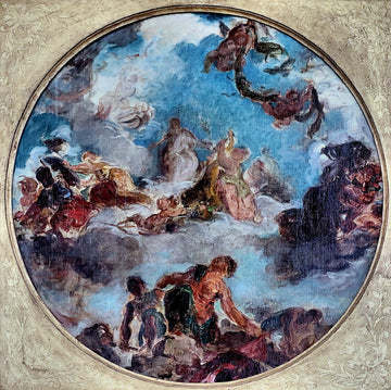 La paix qui descend sur terre - Eugène Delacroix
