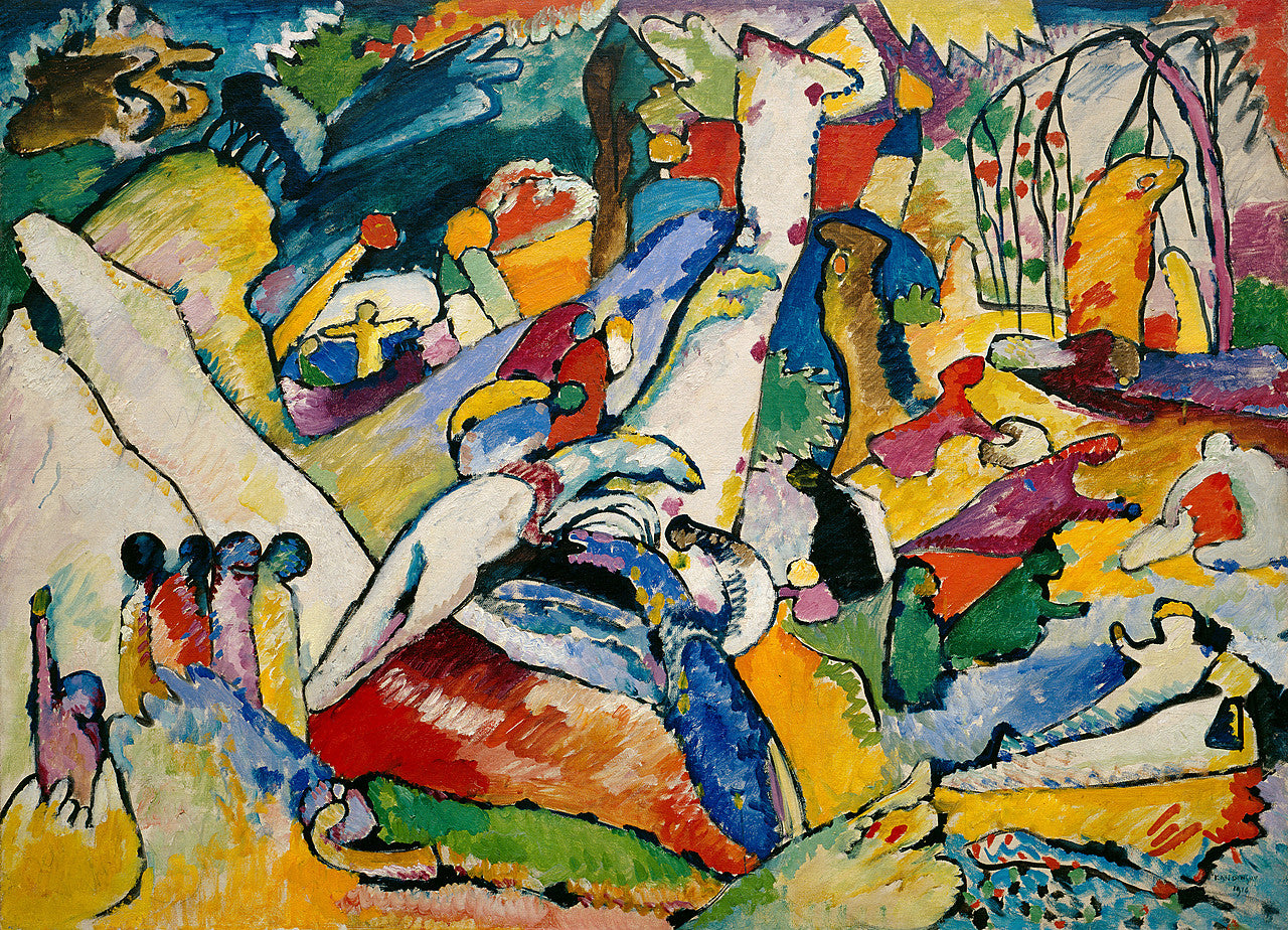 Croquis pour la composition II - Vassily Kandinsky