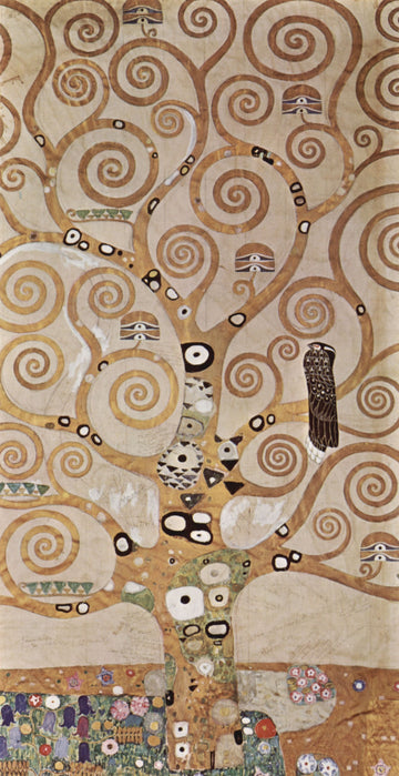L'arbre de vie, section centrale (détail) - Gustav Klimt