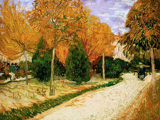 Jardin d'automne - Van Gogh