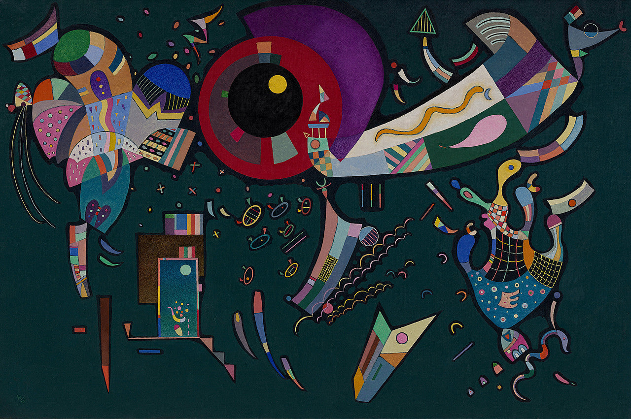 Autour du cercle - Vassily Kandinsky