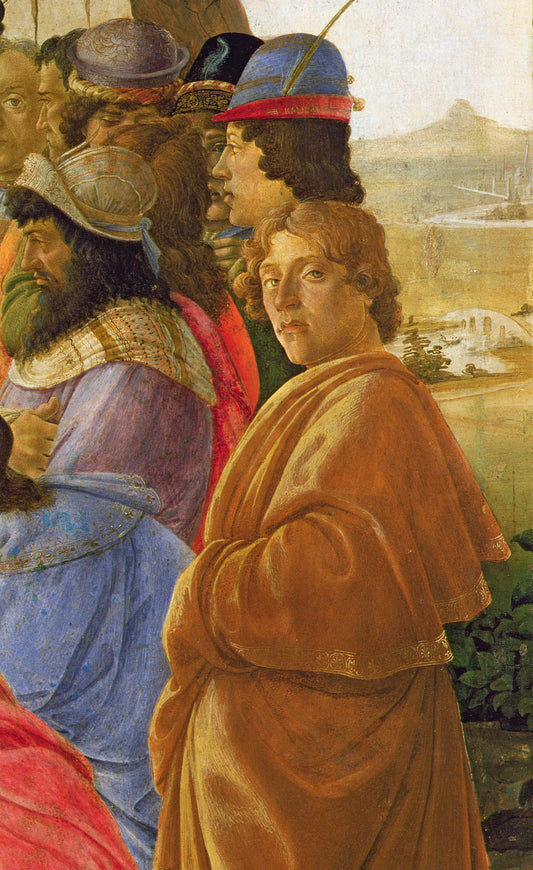 Détail de l'Adoration des Mages - Sandro Botticelli