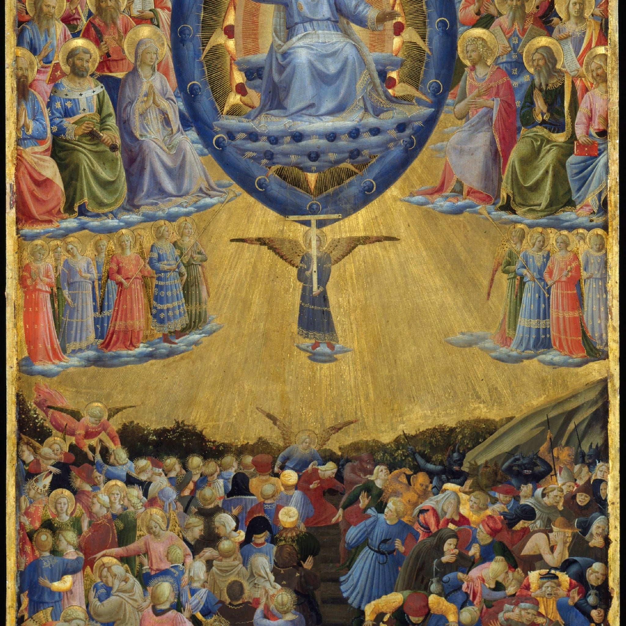 Le Jugement dernier (autel ailé, panneau central) - Sandro Botticelli