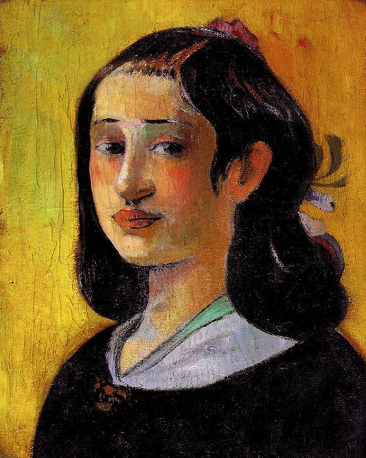 Portrait d'Aline Gauguin - Paul Gauguin