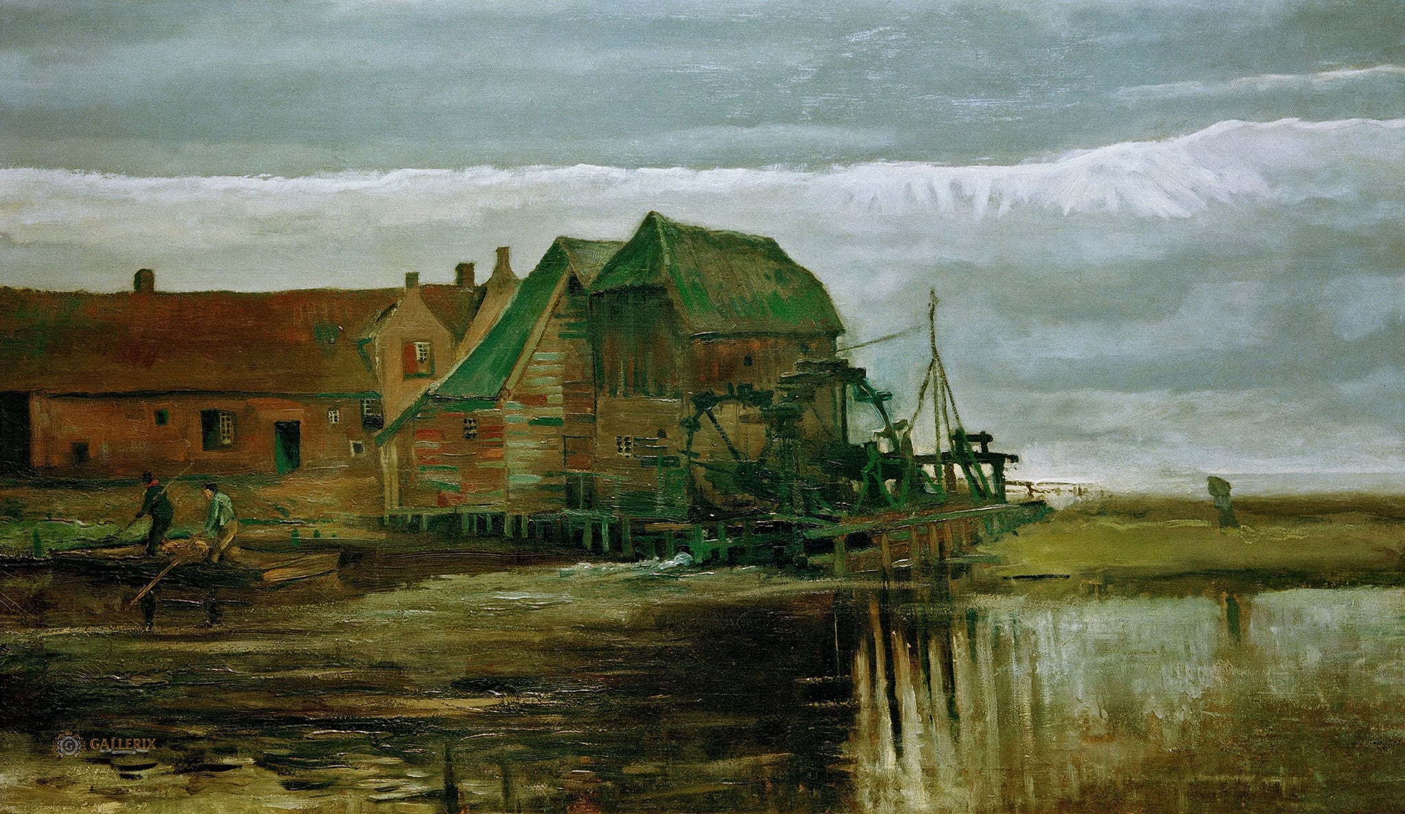 Moulin à eau de Gennep - Van Gogh