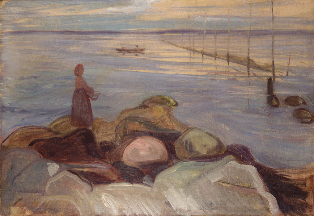 À de la côte - Edvard Munch