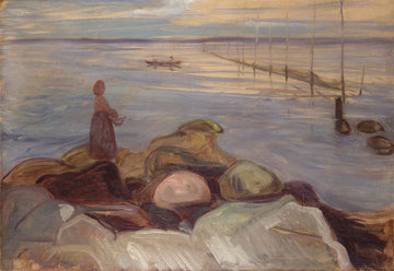 À de la côte - Edvard Munch
