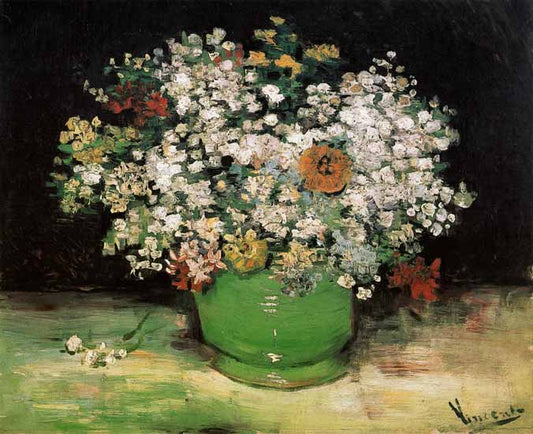 Vase avec des fleurs de champ - Van Gogh