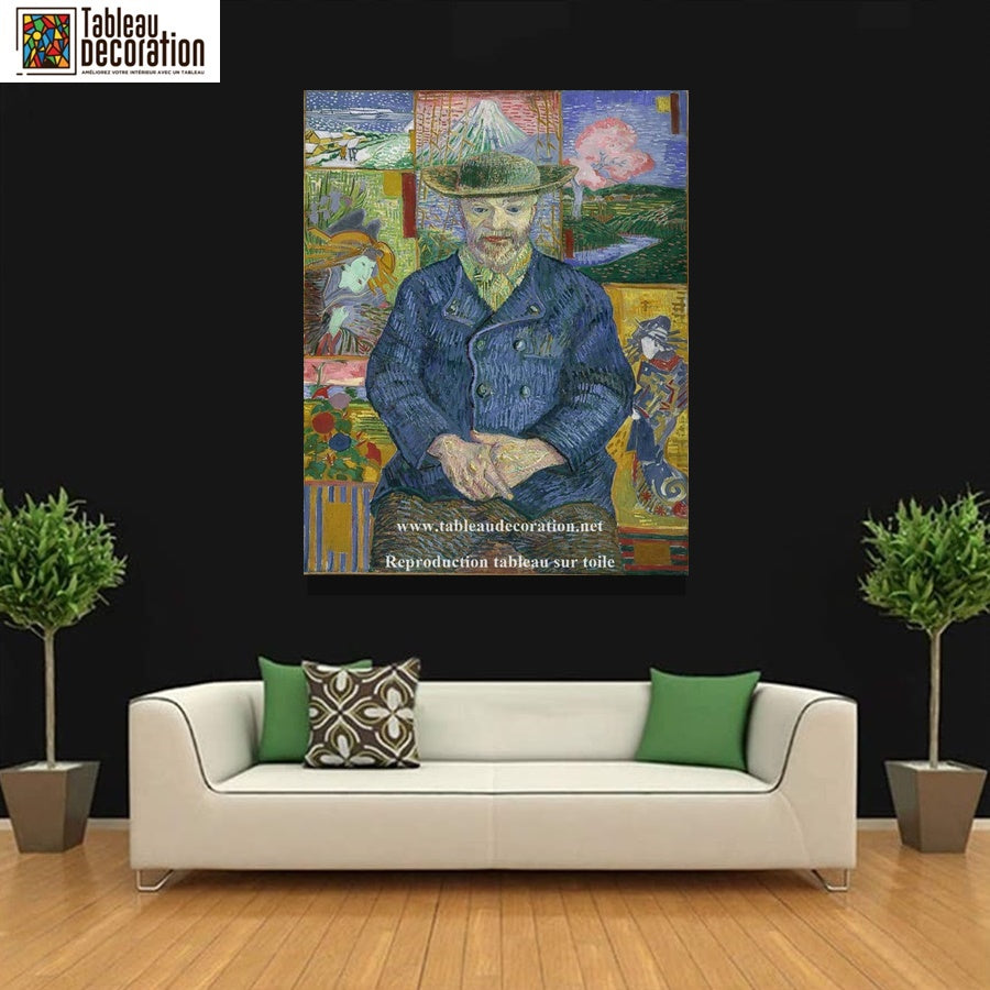 Portrait du père Tanguy - Vincent van Gogh