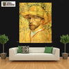 Autoportrait au chapeau de paille - Vincent van Gogh
