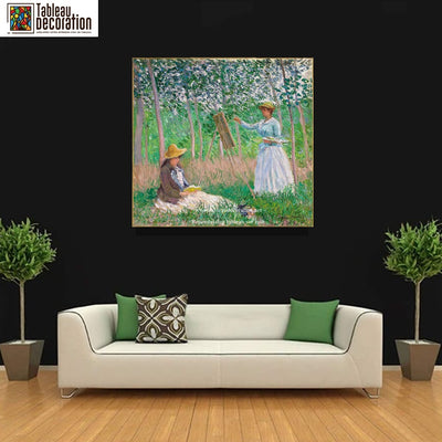 Dans les bois de Giverny - Tableau Monet