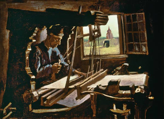 Tisserand devant fenêtre ouverte - Van Gogh