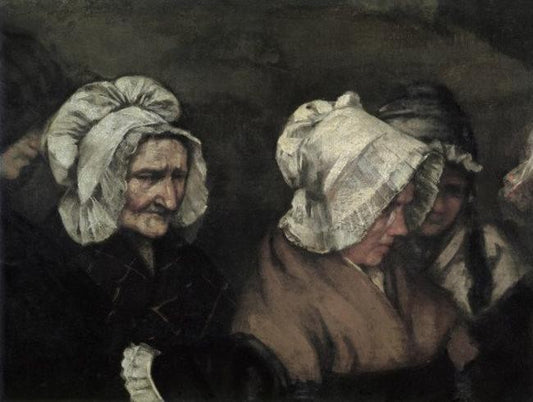 Funérailles à Ornans - Gustave Courbet