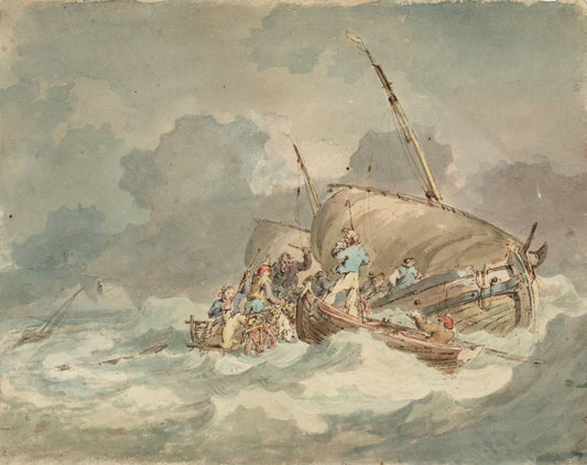 Les marins embarquent des cochons - William Turner
