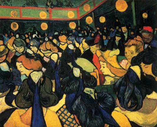 Salle de danse a Arles - Van Gogh
