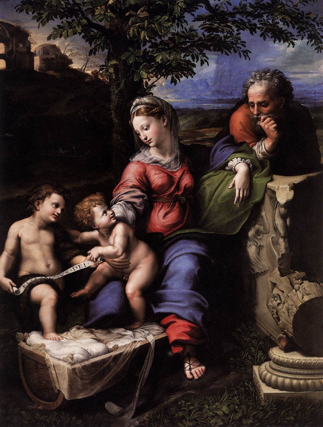 La Sainte Famille du Chêne - Raphaël (peintre)