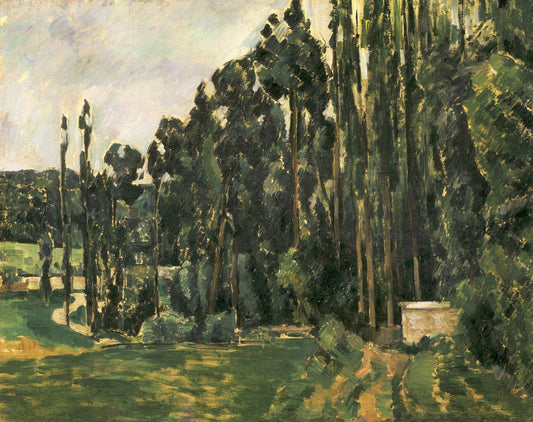 Peupliers - Paul Cézanne