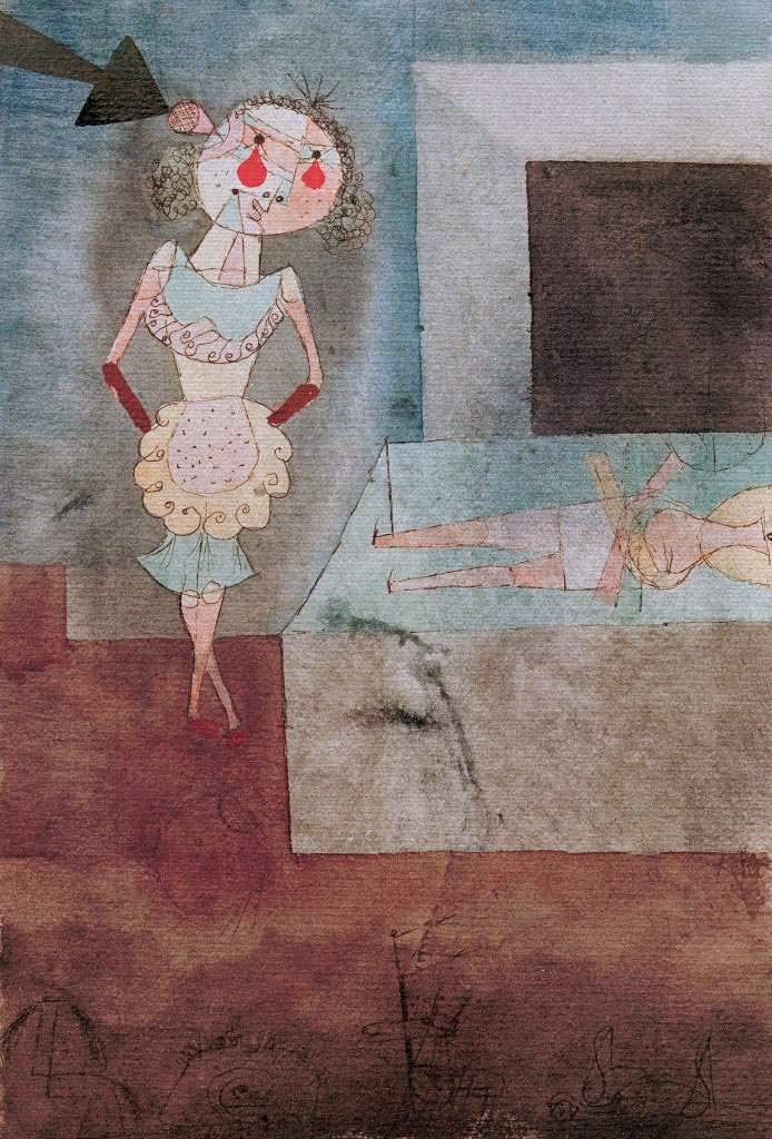 Suicide d'une servante - Paul Klee