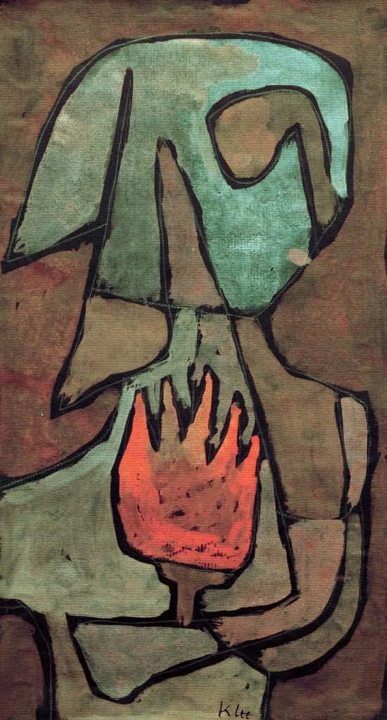 Elle garde la flamme - Paul Klee