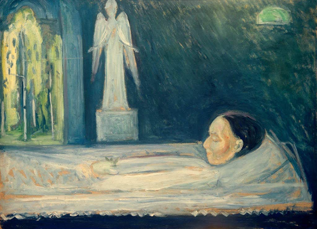 Ange de la mort - Edvard Munch