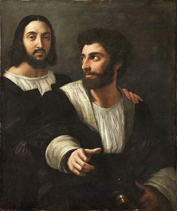 Autoportrait avec un ami - Raphaël (peintre)