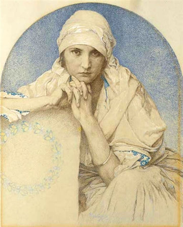 Portrait Jaroslava - Mucha