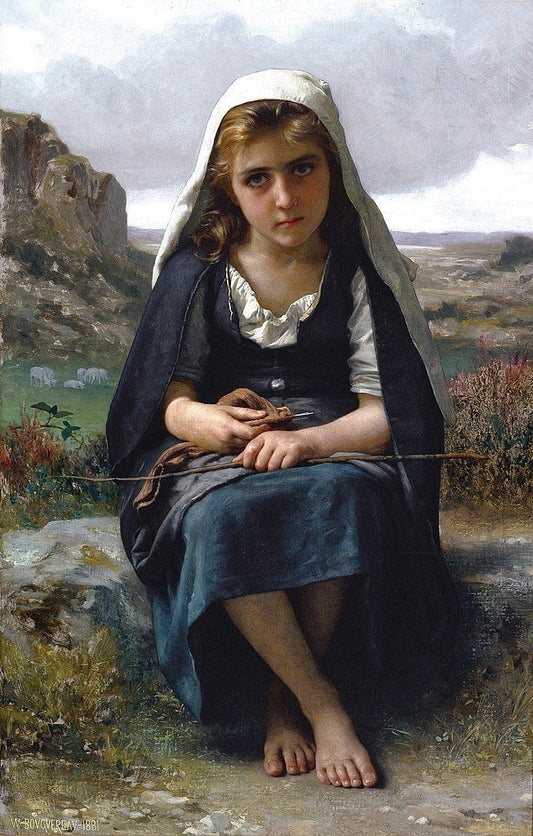 La bergère, 1881 - William Bouguereau
