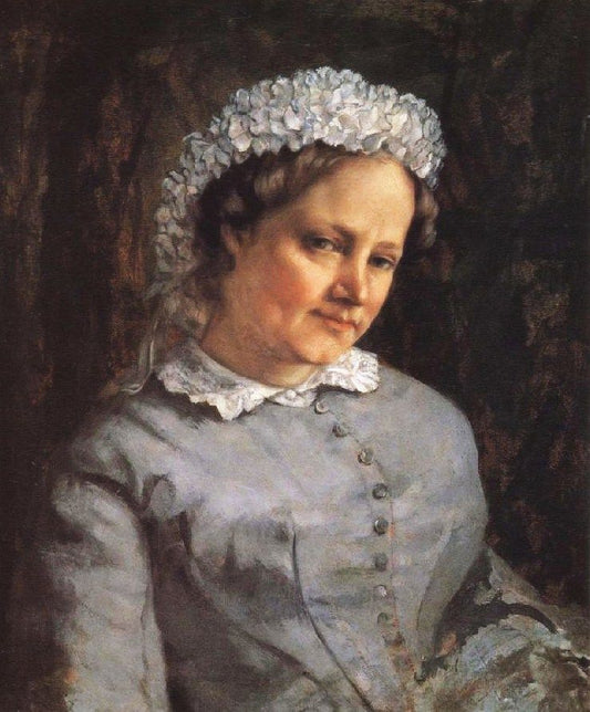 Madame Proudhon, épouse du philosophe Pie - Gustave Courbet