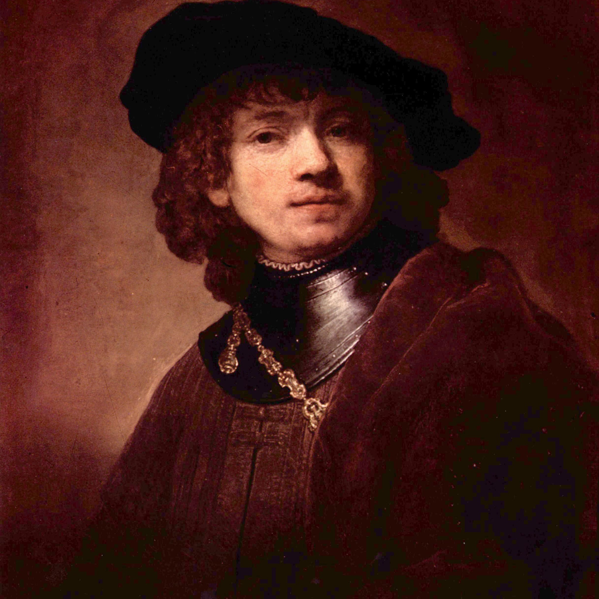 Auto-portrait en tant qu adolescent - Rembrandt van Rijn