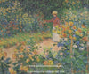 Tableau le jardin de Claude Monet