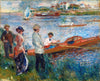 Renoir, rameurs près de Chatou - Pierre-Auguste Renoir