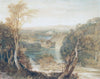 La rivière Wharfe avec une vue lointaine de la tour Barden - William Turner