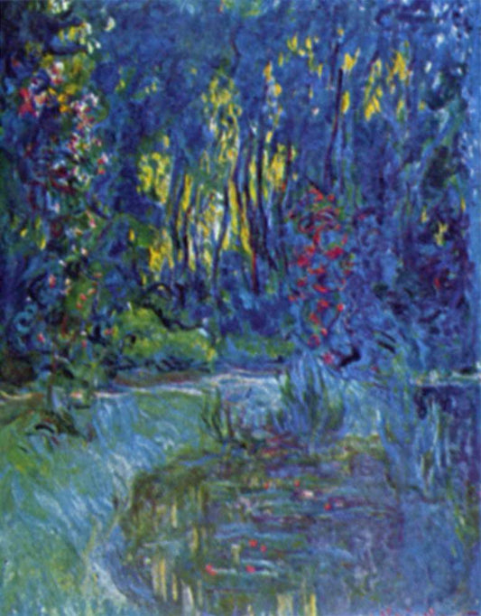 Jardin d'eau près de Giverny - Claude Monet