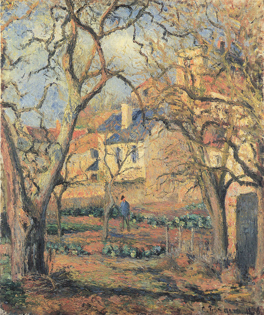 Le Jardin potager à L’Hermitage - Camille Pissarro
