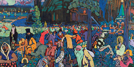 La Vie colorée - Vassily Kandinsky