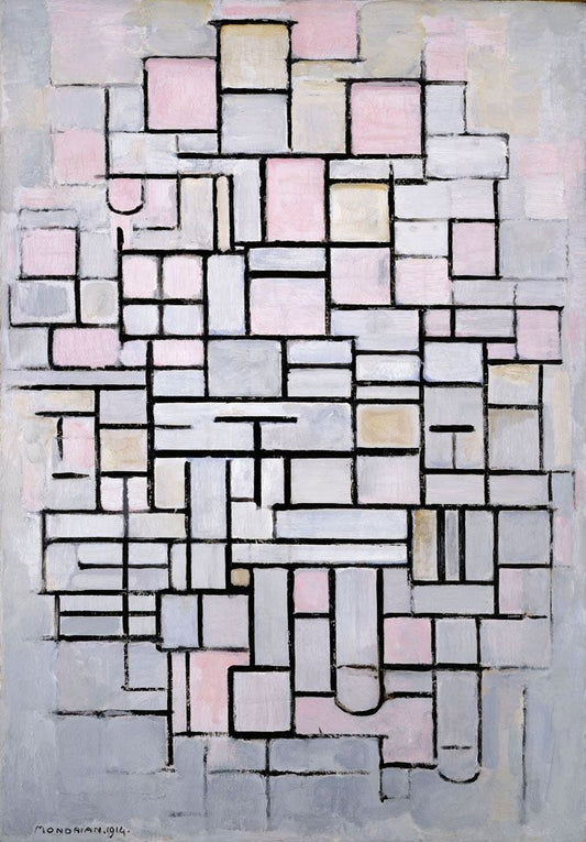 Composition n°IV ou composition 6 - Mondrian