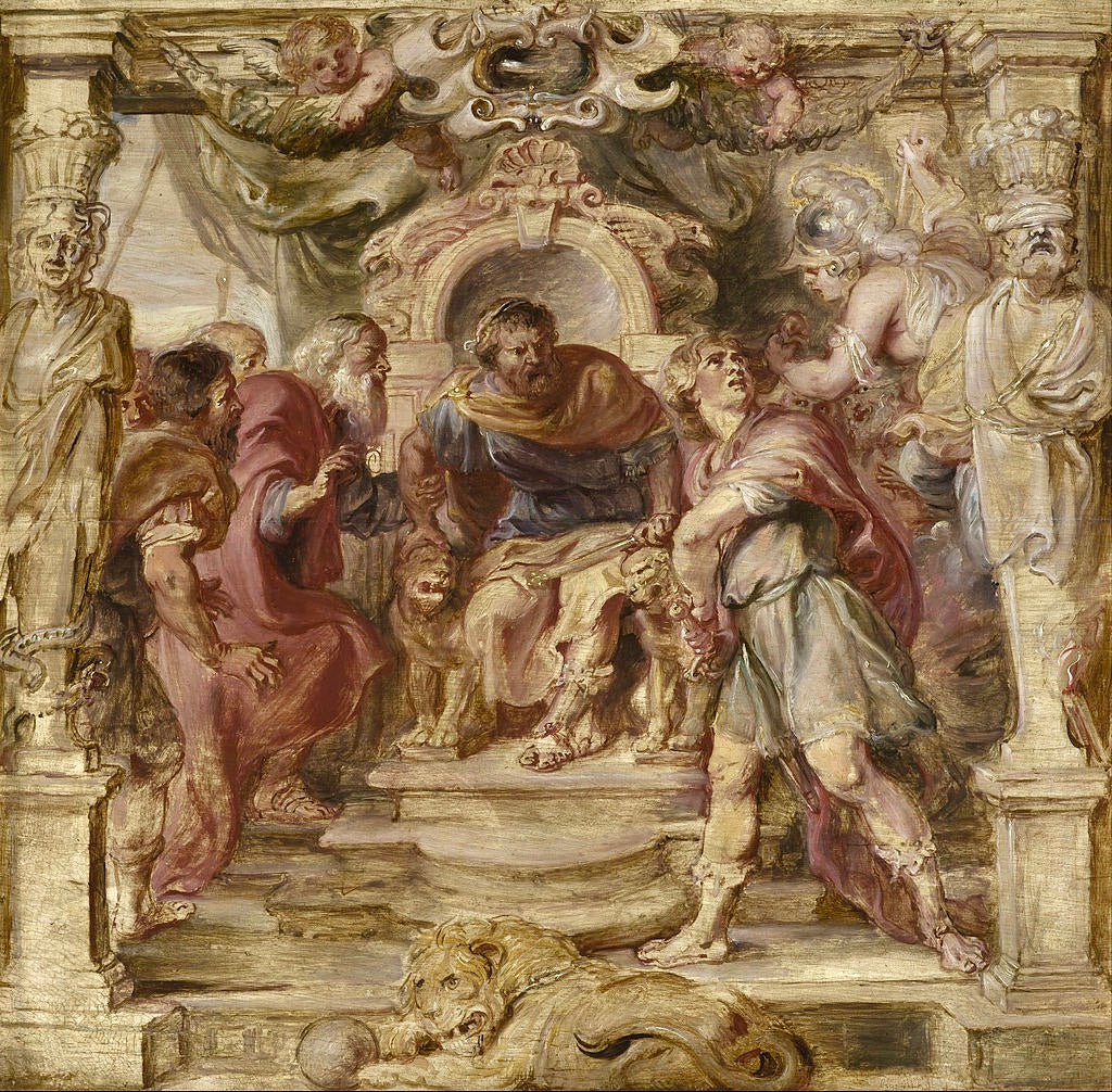 La colère d'Achille - Peter Paul Rubens