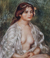 Femme semi-nue - Pierre-Auguste Renoir