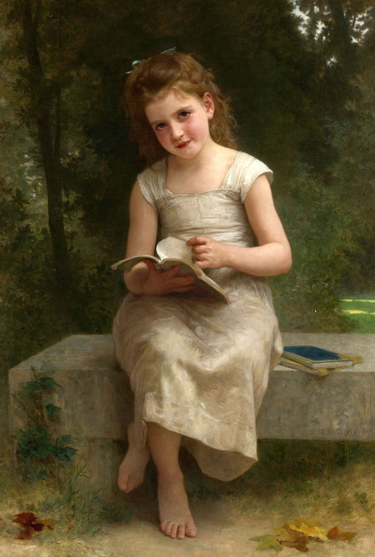 La fille qui lit - William Bouguereau