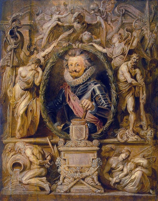 Portrait de Charles Bonaventure de Longueval, Comte de Bucquoy - Peter Paul Rubens