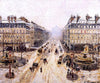 Avenue de l'Opéra - Effet de la neige - Camille Pissarro