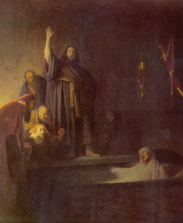 La résurrection de Lazare - Rembrandt van Rijn