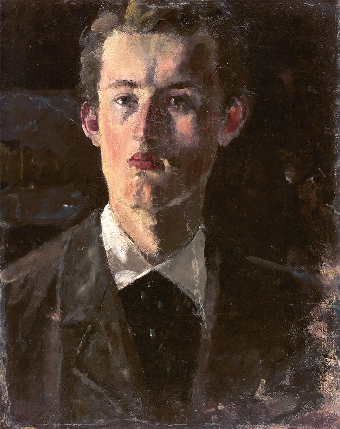 Autoportrait de Edvard Munch