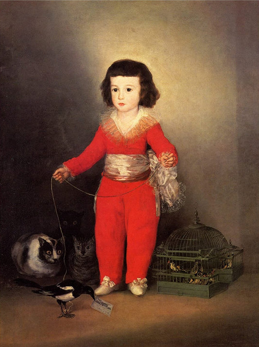 Don Manuel Osorio de Zuniga, enfant - Francisco de Goya