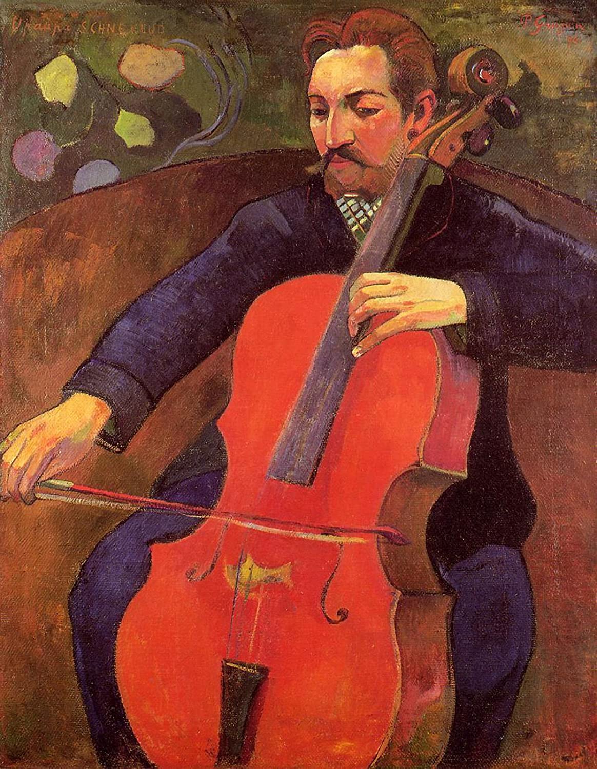 Portrait de Fritz Scheklud - Paul Gauguin