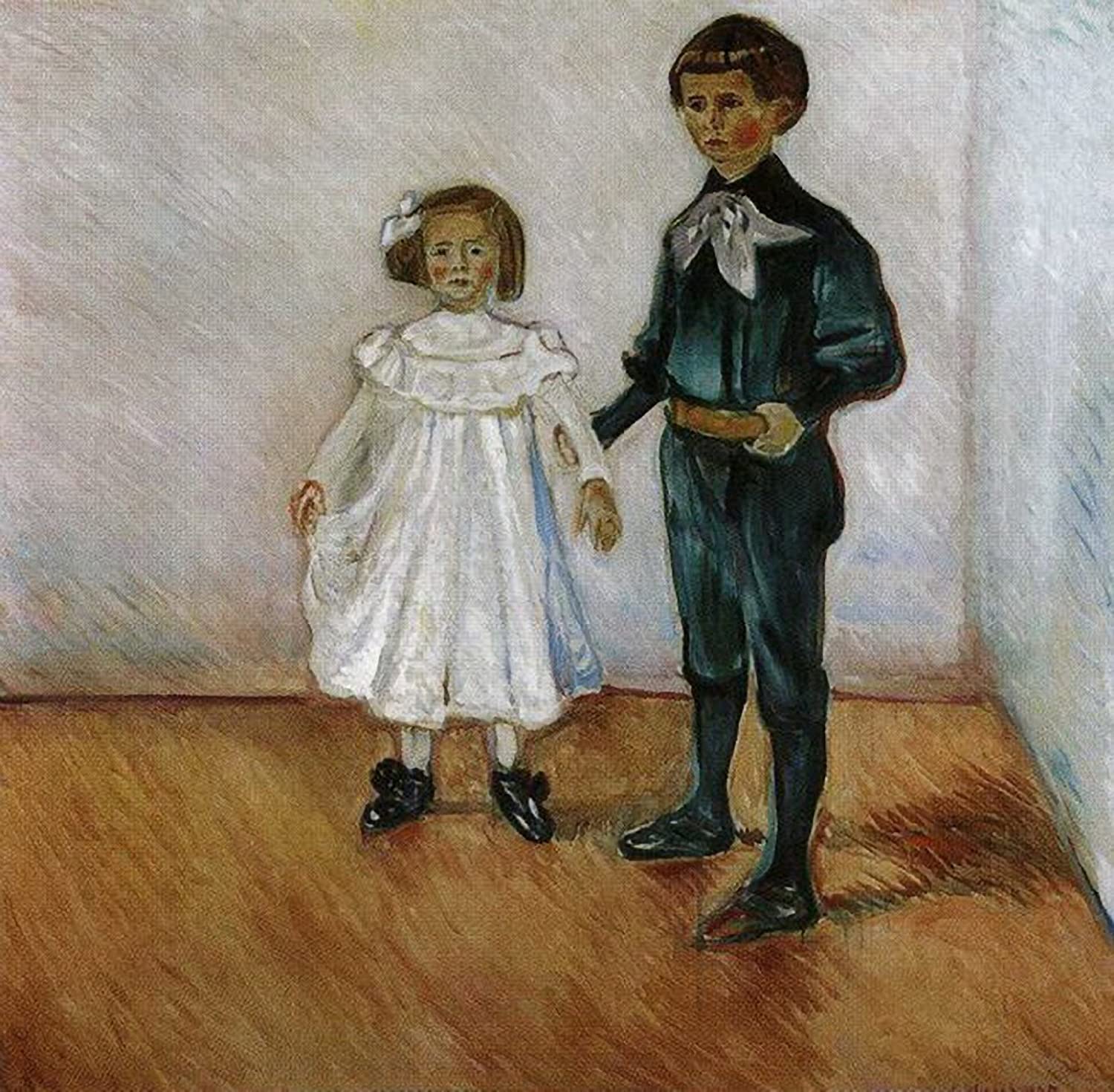 Erdmute et Hans Herbert - Edvard Munch