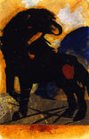 Le petit cheval noir  - Franz Marc