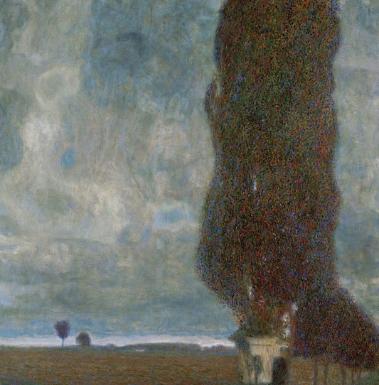 Grands peupliers II Orage approchant - Gustav Klimt