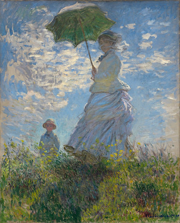 La Promenade - Claude Monet - Camille Doncieux et son fils
