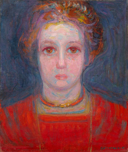 Portrait d'une fille 1908 - Mondrian